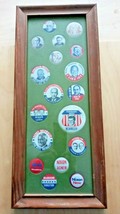 Vintage Cracker Barrel Repro 1970s Presidential Campaign Buttons Pin Lot... - £20.32 GBP