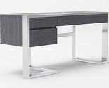 Salvator Collection Modern Style Home Office Desk With 3 Soft Closing Dr... - $1,511.99