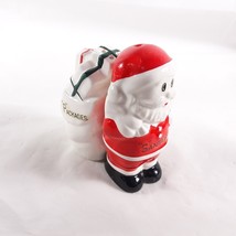 Vintage Santa Packages Salt and Pepper Shakers Christmas Holiday Decor - £12.51 GBP