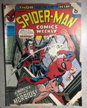 SPIDER-MAN Comics Weekly #140 (1975) Marvel Comics Morbius Thor Iron Man Uk G/VG - $14.84