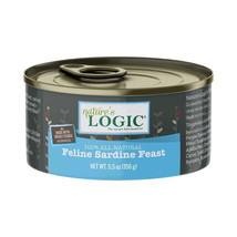 Natures Logic Cat Grain Free Sardine 5.5oz. (Case of 24) - £82.26 GBP