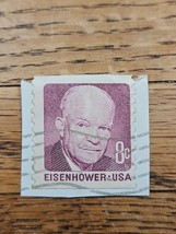 US Stamp Dwight D Eisenhower 8c Used 1395 - $0.99