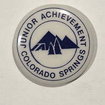 JA Colorado Springs Junior Achievement Youth Org CO Pinback Button Pin 1... - £3.82 GBP