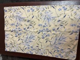 Pillowcase Set Of 2 Dan River Cotton Blend Floral Cottagecore Yellow Blu... - $21.17