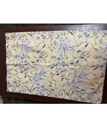 Pillowcase Set Of 2 Dan River Cotton Blend Floral Cottagecore Yellow Blu... - $21.17