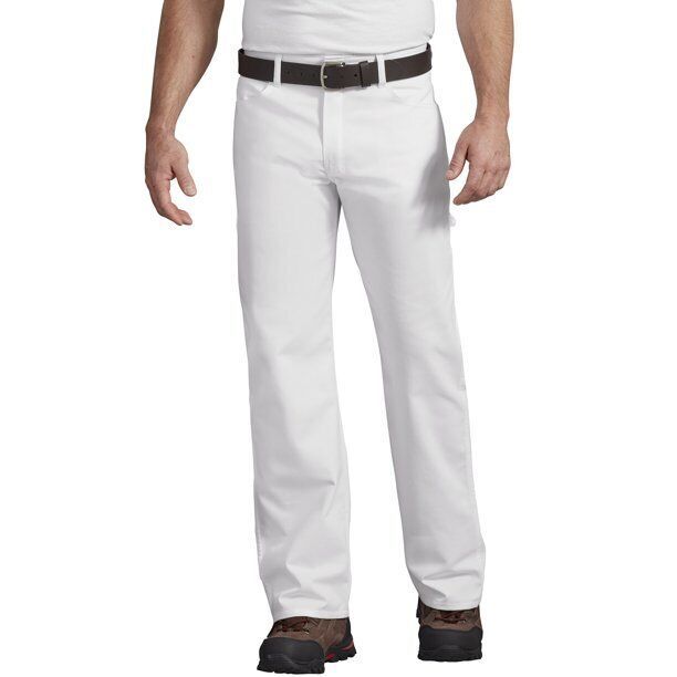 Primary image for Genuine Dickies Men's Regular Fit Regular Painter Pant White Size 40X32