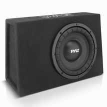 Pyle 12&quot; 600 Watts Powered Slim Subwoofer Box System Mount- Car Truck Audio - £136.36 GBP