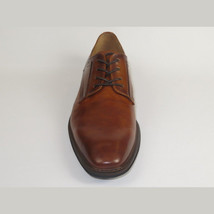 Men's Shoes Steve Madden Soft Leather upper Lace Up Nanndo Brandy image 3