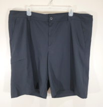 Columbia Men Short Pants 42 x 10 Black Performance Fishing Gear - $16.10