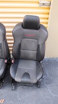 2007-2009 Mazda MazdaSpeed 3 MS3 MZ3 2-tone Hatchback Leather Seat Set image 3
