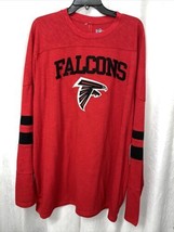 NFL Men&#39;s Long Raglan Sleeve T-Shirt Red Falcons Size 3XL NWT - £48.47 GBP