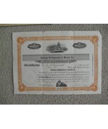 Vintage 1917 Stock Certificate Portage Refrigerator &amp; Heater Co 10 Shares - £17.13 GBP