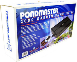 Pondmaster 2000 Garden Pond Filter: Submersible Filter System for 2000 Gallon Po - £113.74 GBP