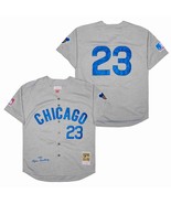 Cubs #23 Ryne Sandberg Jersey Old Style Uniform Gray - $45.00