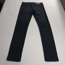 Second Image Women's Black Denim Skinny Jeans Mid Rise Size 28 (30×31.5) image 15