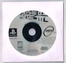 Twisted Metal 3 989 Studios Video Game Sony PlayStation 1 disc Only - £19.17 GBP