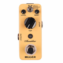 Mooer Acoustikar Acoustic Guitar Simulator Micro Guitar Effects Pedal MAC1 - £37.95 GBP