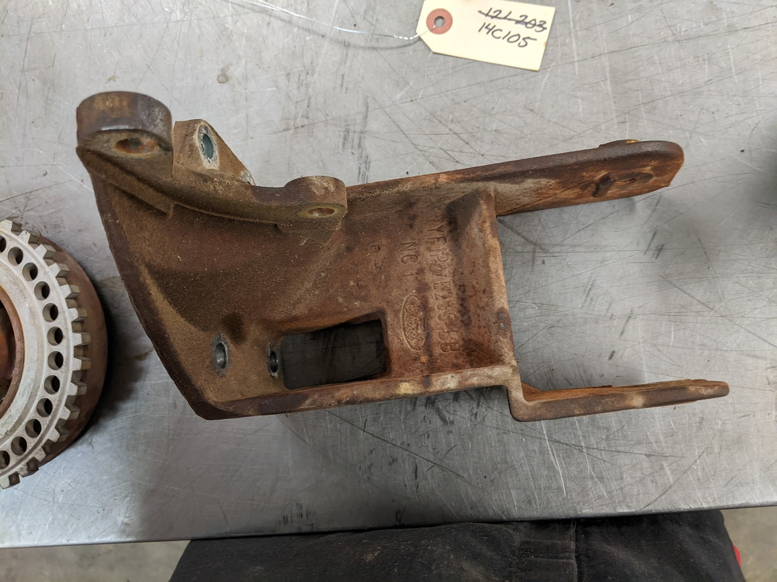 Motor Mount Bracket From 2002 Ford Taurus  3.0 YF1P7E235BB - $36.33