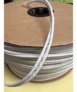 4/32 Double Welt Cord White Braided Upholstery Piping (25 Yards) - $19.95