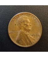 1956 ERROR Lincoln Memorial Penny , Liberty L on edge - $29.03