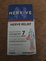 Nervive Nerve Relief Treats Aches Weakness &amp; Discomfort 30 Ct (CO11) - $17.64