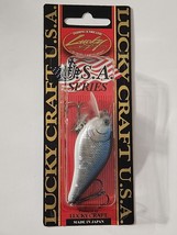 Lucky Craft Kjflat 1.5 052ABK 2-1/2&quot; 3/8OZ &quot;Aurora Black&quot; Fishing Lure Crankbait - $14.80