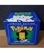 Mint SEALED Pokemon TOGEPI Blue 23K Gold Plated Trading Card collector q... - £43.26 GBP