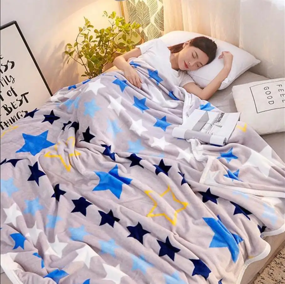 Soft Warm Fluffy Shaggy Bed Sofa Bedspread Children Safety Bedding Sheet... - £48.95 GBP+
