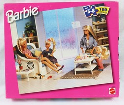 Vintage 1999 Mattel Barbie 100 Piece Jigsaw Puzzle 42241 - £11.86 GBP