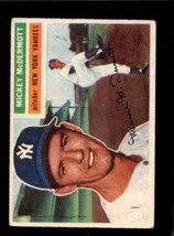 1956 Topps #340 Mickey Mcdermott Vg Yankees *NY6962 - £20.40 GBP
