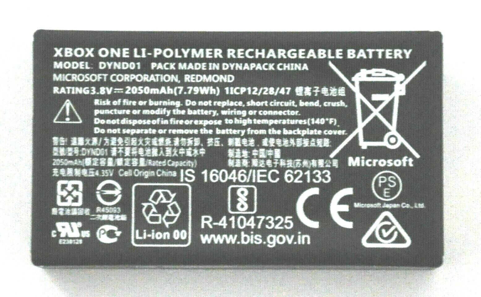 NEW OEM MICROSOFT XBOX ELITE SERIES 2 1797 CONTROLLER BATTERY DYND01  Ah... - $18.58