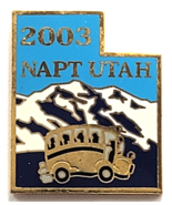 2003 NAPT Utah School Bus Mountains State Shape Transportation Conferenc... - $273.97 MXN