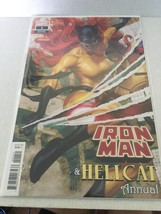 2022 Marvel Comics Iron Man Hell Cat Annual Artgerm Variant #1 - £11.69 GBP