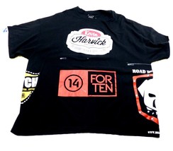Kevin Harvick Fan Club 2015 NASCAR Graphic T-Shirt Black Short Sleeve Un... - $19.00