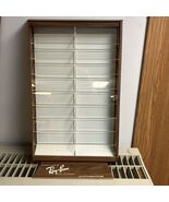 Vtg 1980s Ray Ban Sun Glasses Store Wood Display Case Counter Unit 18 Pi... - $5,337.83 MXN
