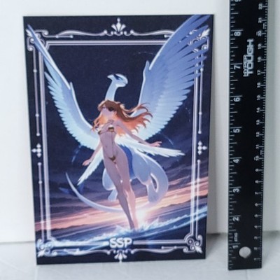 Asuka Lugia Pokemon Premium Waifu Card Anime Girl Wall Art Oversized Board A5 Item image 2