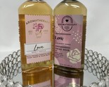 2 Bath &amp; Body Works Aromatherapy Love Body Wash ~ Rose + Vanilla &amp; Cacao... - $36.14