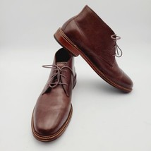 Cole Haan Men&#39;s Brown Leather Lace-up Chukka Ankle Boots Sz 11 M C22941 - £36.96 GBP