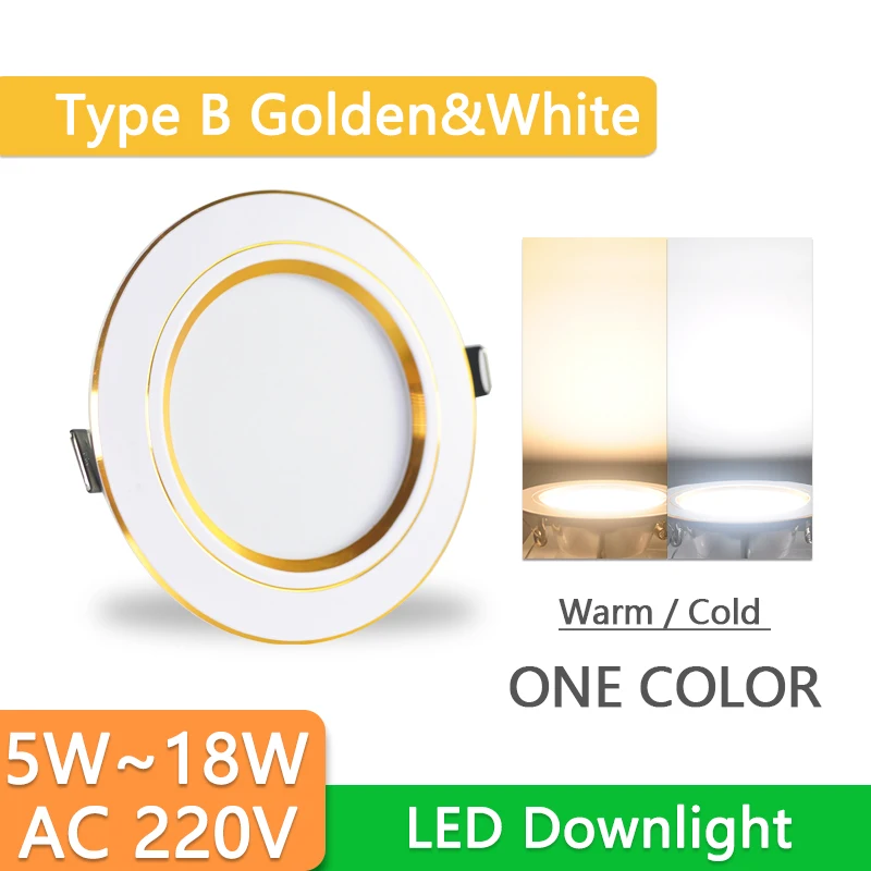Downlight 3W 5W 9W 12W 15W 18W led downlight Silver White  Ultra Thin Aluminum A - £129.25 GBP