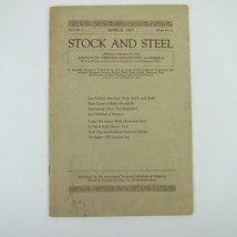 Associated Firearms Collectors of America Stock &amp; Steel Magazine Antique... - £23.97 GBP