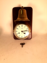 Rare Vintage Schatz Royal Mariner Ship&#39;s Clock, Serviced, Runs and Strik... - £350.25 GBP
