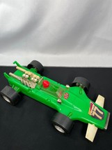Vintage Tim-Mee Toys Indy Race Car #77 STP Green - $24.00