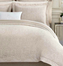 Sferra Amiata Rose Euro Continental Sham Cotton Sateen Jacquard New - $54.90