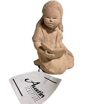 Austin Clay Sculpture Girl with Book - $28.71