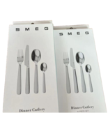 SMEG Stainless Steel 4 Piece Cutlery Set European-Style Tableware (1 Set) - $29.69