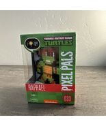 Pixel Pals Teenage Mutant Ninja Turtles -Raphael #33 Light Up 5” Figure ... - $26.88