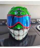 CUSTOM SMILEY FACE MOTORRADHELM - $325.69