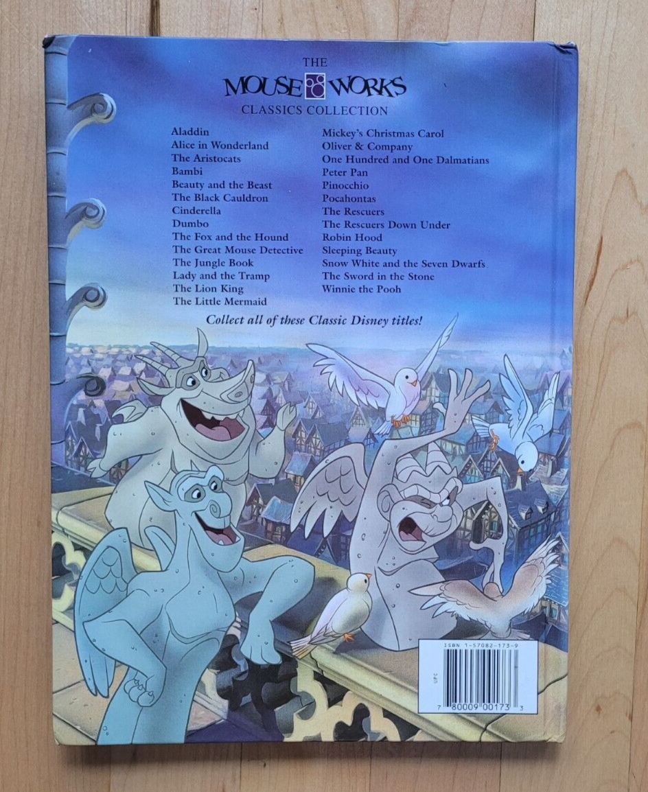 Disney's The Hunchback of Notre Dame Book Classic Vintage Storybook 1996 Item image 4