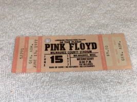 Pink Floyd 1977 Unused Concert Ticket In The Flesh Roger Waters David Gilmour Pf - £137.03 GBP