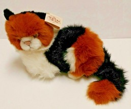 Ganz The Heritage Collection Orange White Black Calico Plush Cat - £11.19 GBP